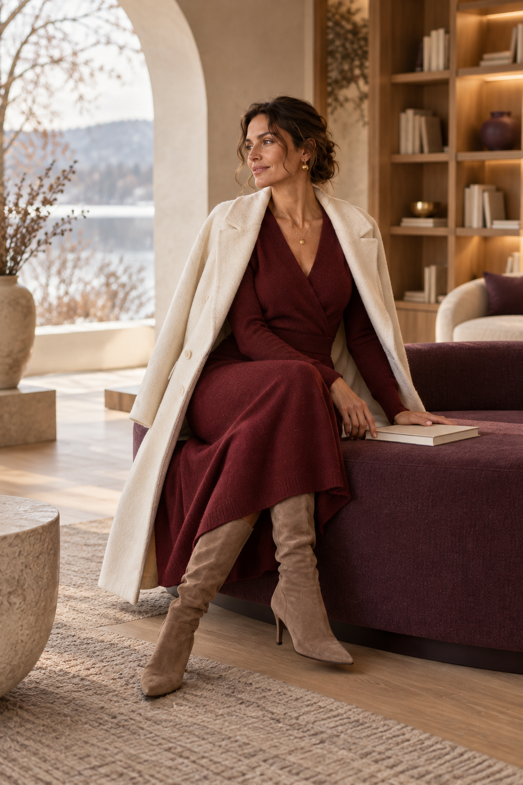 Entspannte Wintermomente in warmer Atmosphäre – Cora Elise